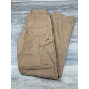 Mountain Khakis Canvas Double Knee Alpine Utility Pant Men's 34X36 Tobacco